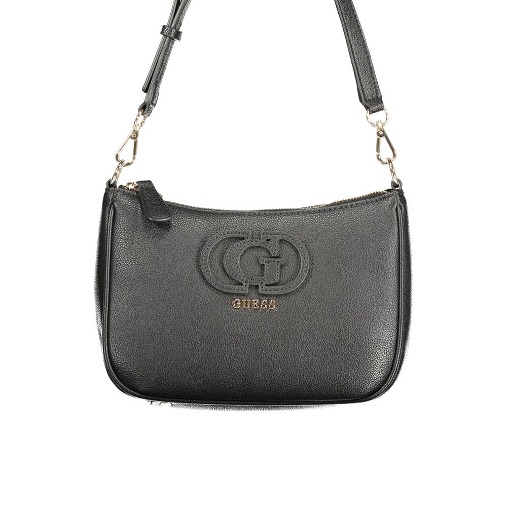 Guess Jeans Black Polyethylene Handbag