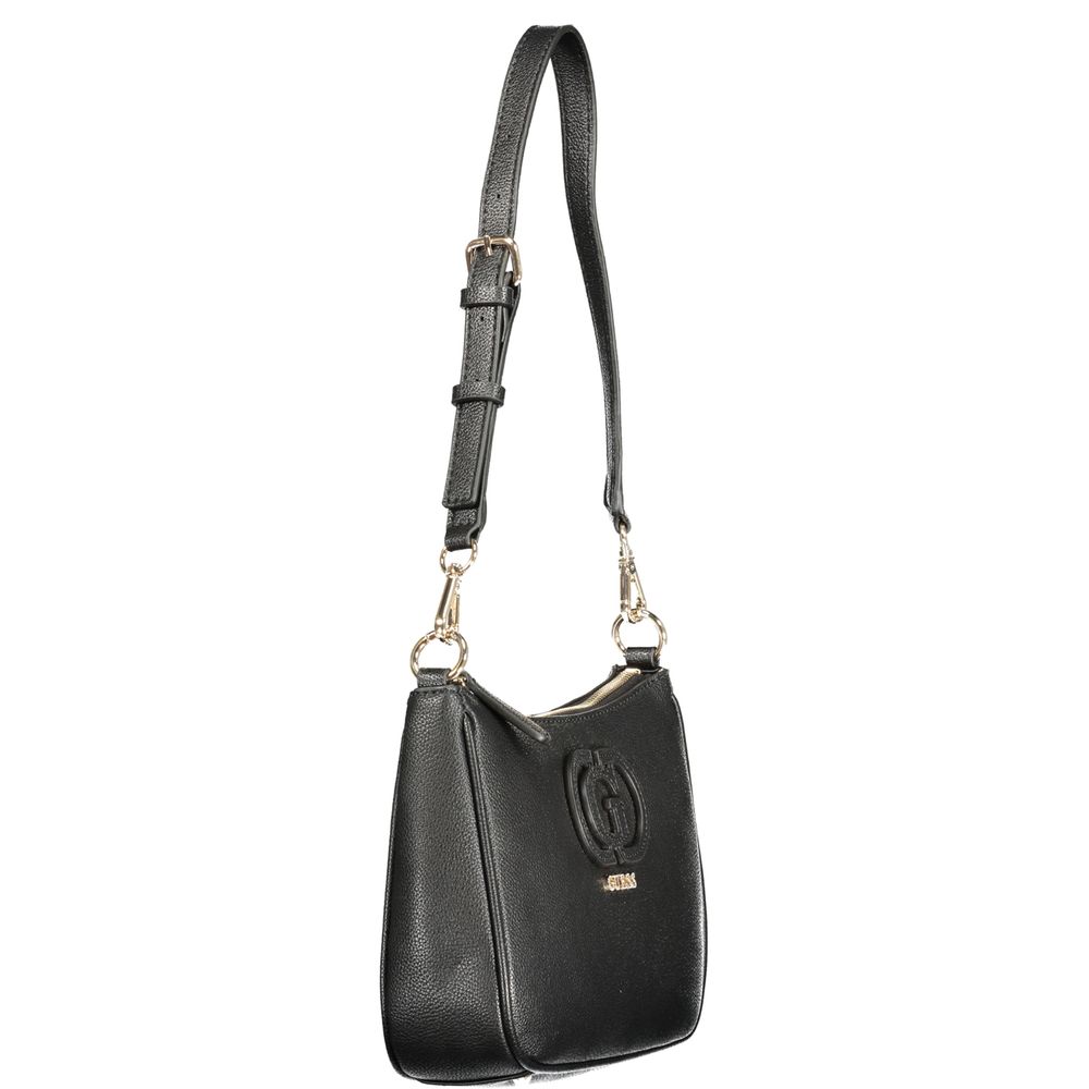 Guess Jeans Black Polyethylene Handbag