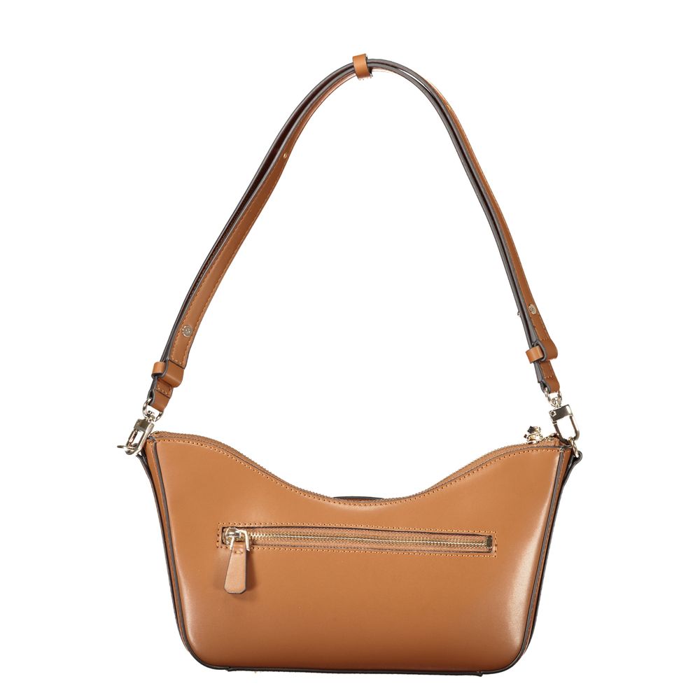 Guess Jeans Brown Polyethylene Handbag