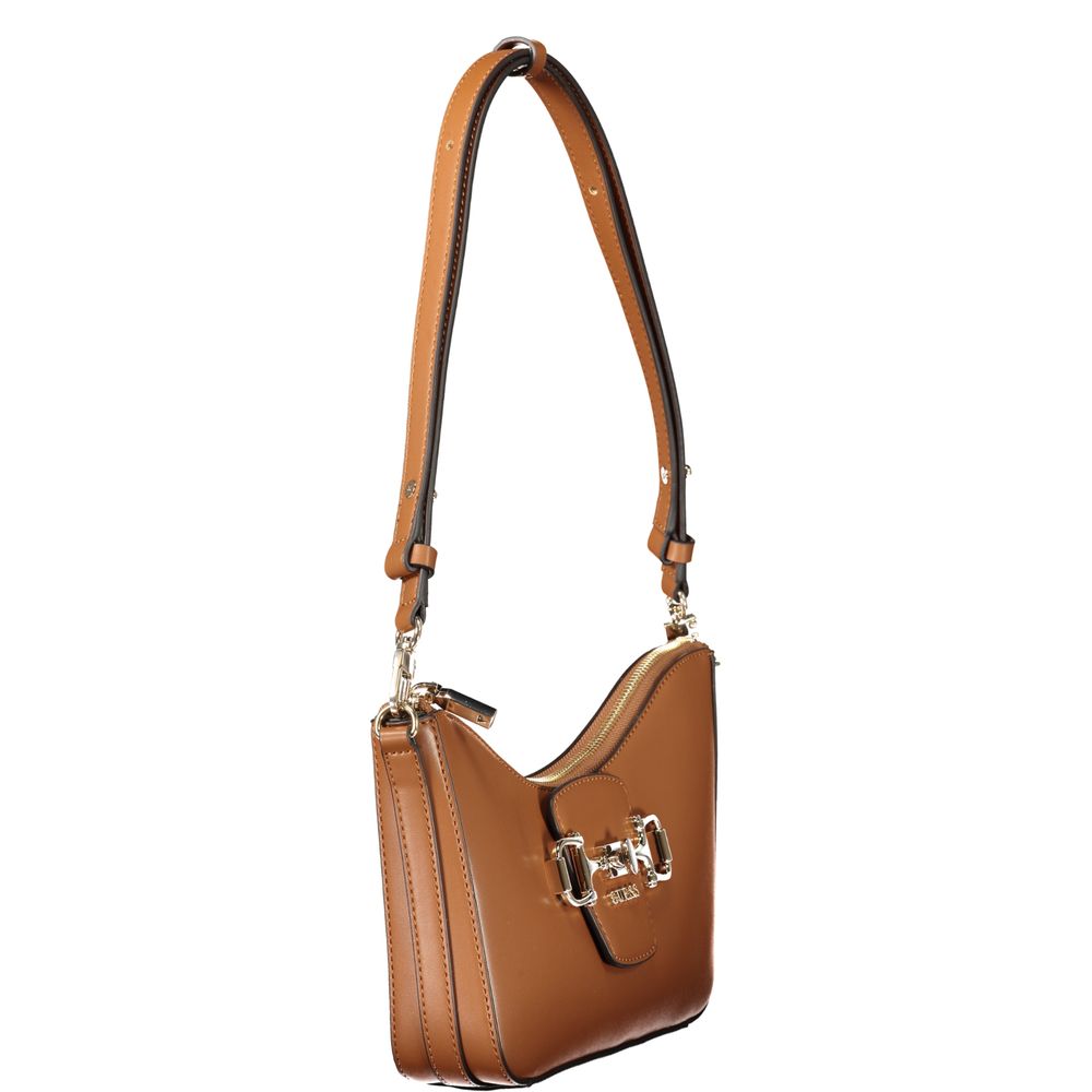 Guess Jeans Brown Polyethylene Handbag
