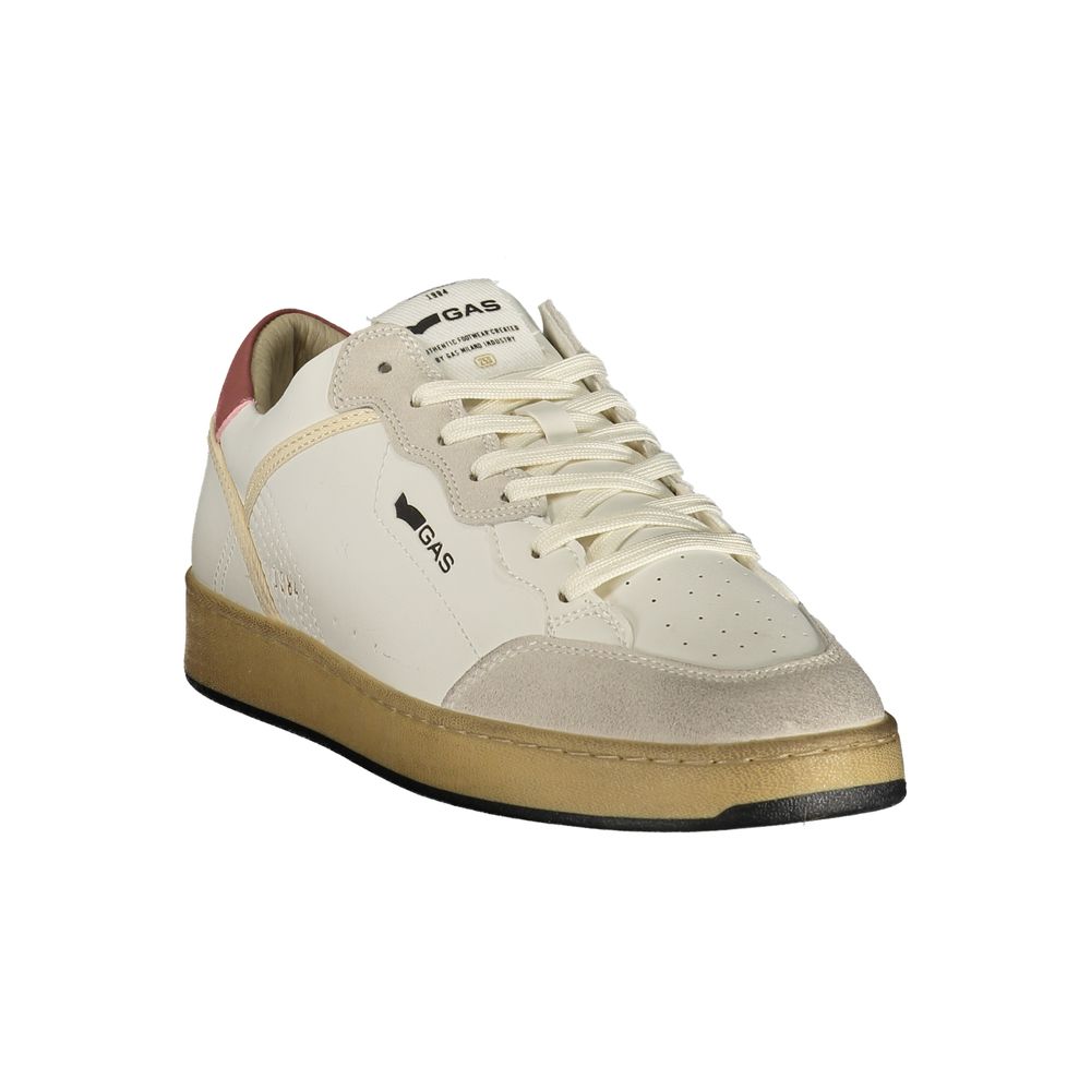 Gas Bianco Poliuretano Uomo Sneaker