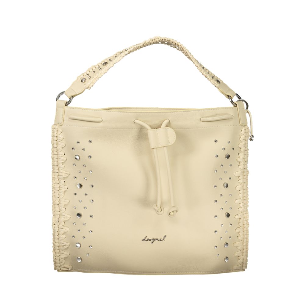 Desigual White Polyurethane Women's Backpack