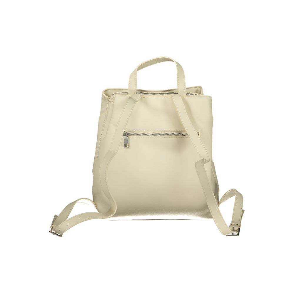 Desigual White Polyurethane Women Backpack