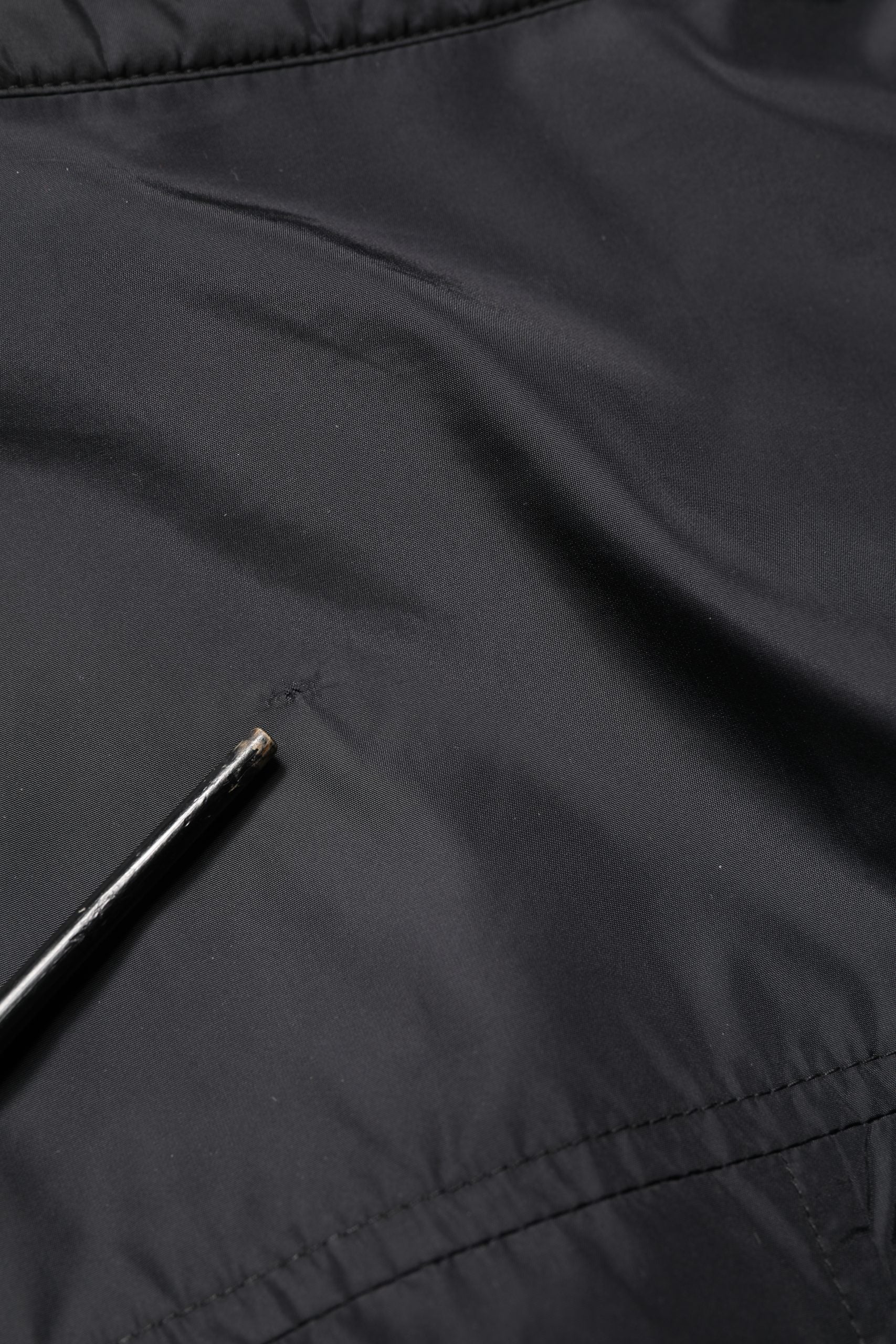 Camisa-chaqueta de manga larga negra con logo de Dolce & Gabbana