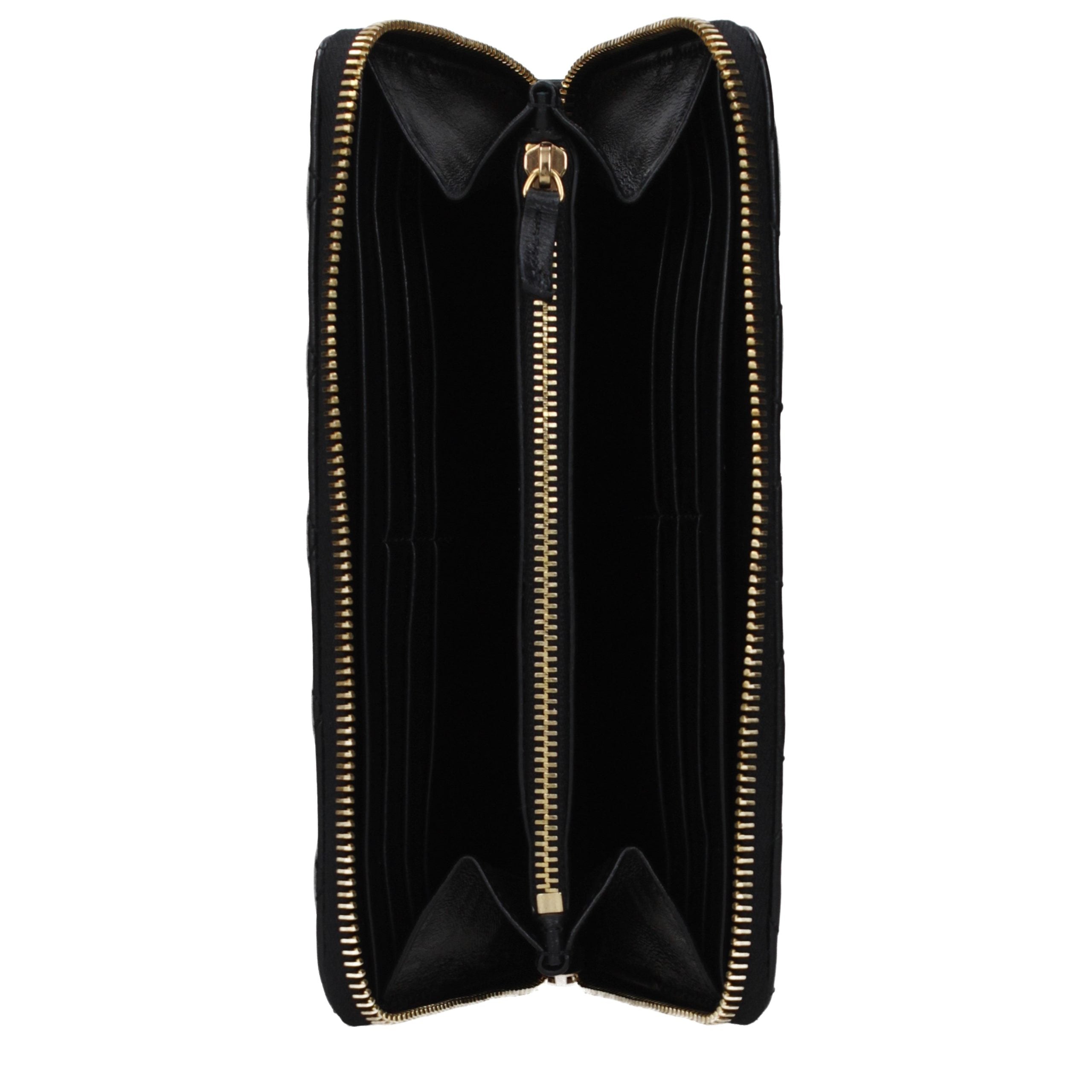 Versace Black Leather Wallet