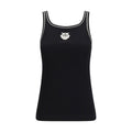 PINKO Black Cotton T-Shirt