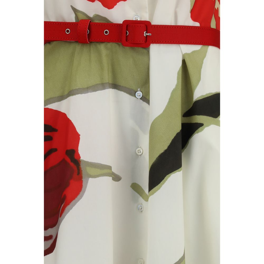 Sara Roka Multicolor Cotton Casual Dress