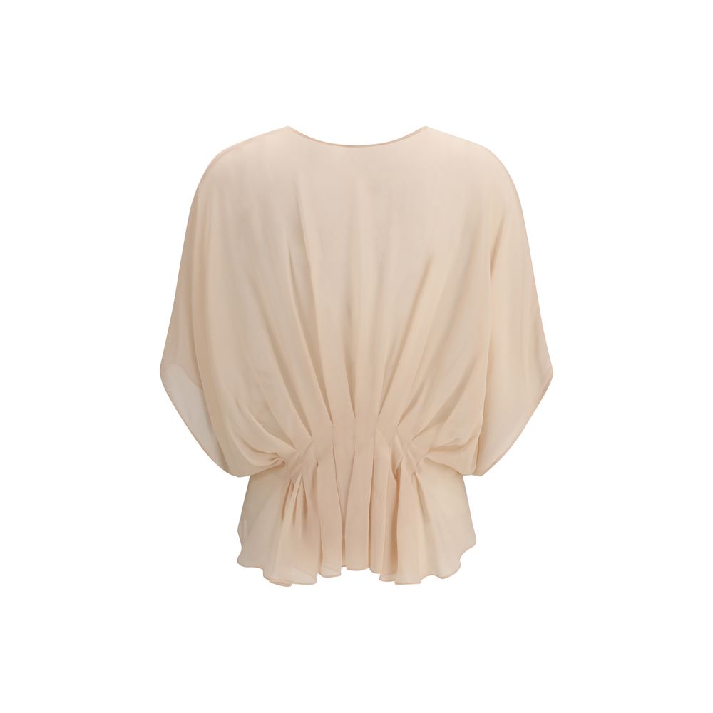 Max Mara Multicolor Silk Coat