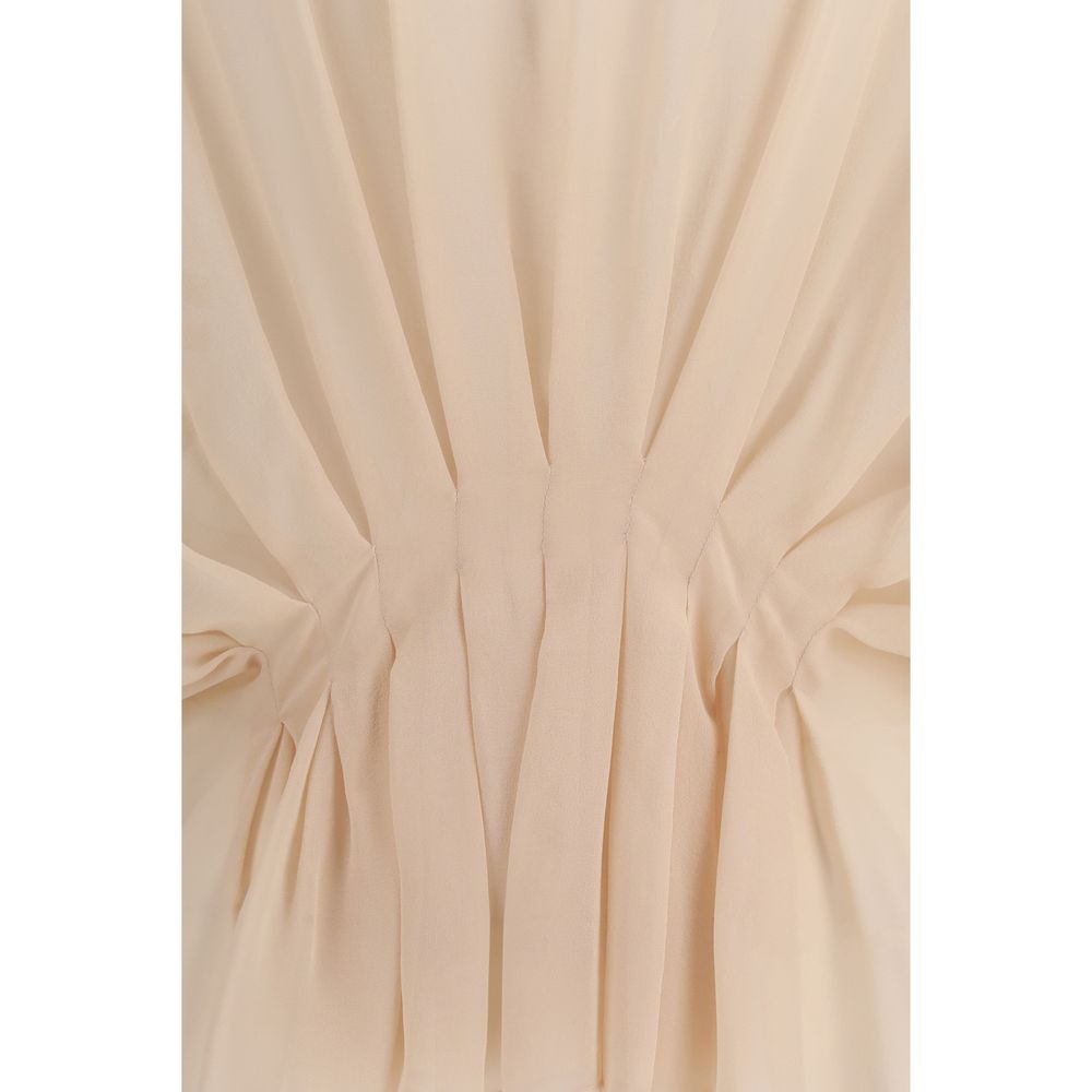 Max Mara Multicolor Silk Coat