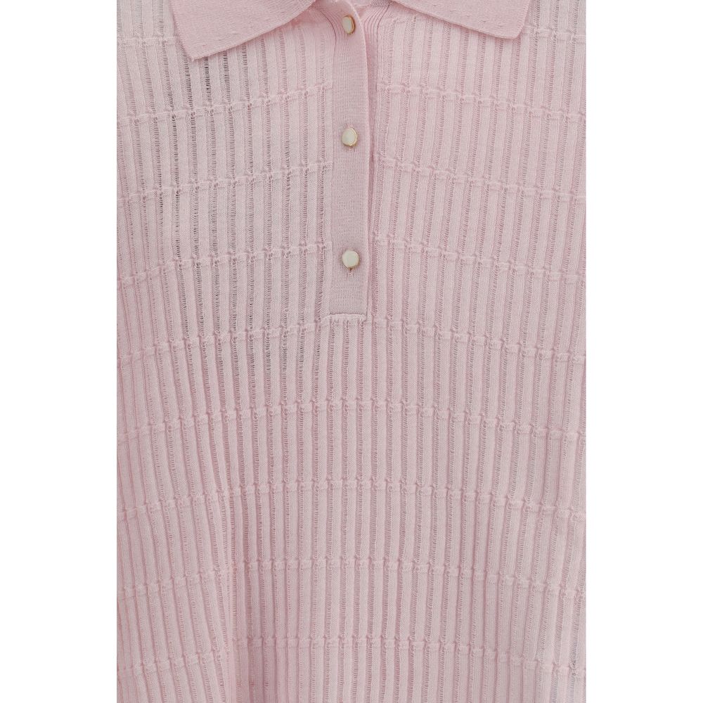 Max Mara Multicolor Silk Shortsleeve Shirt