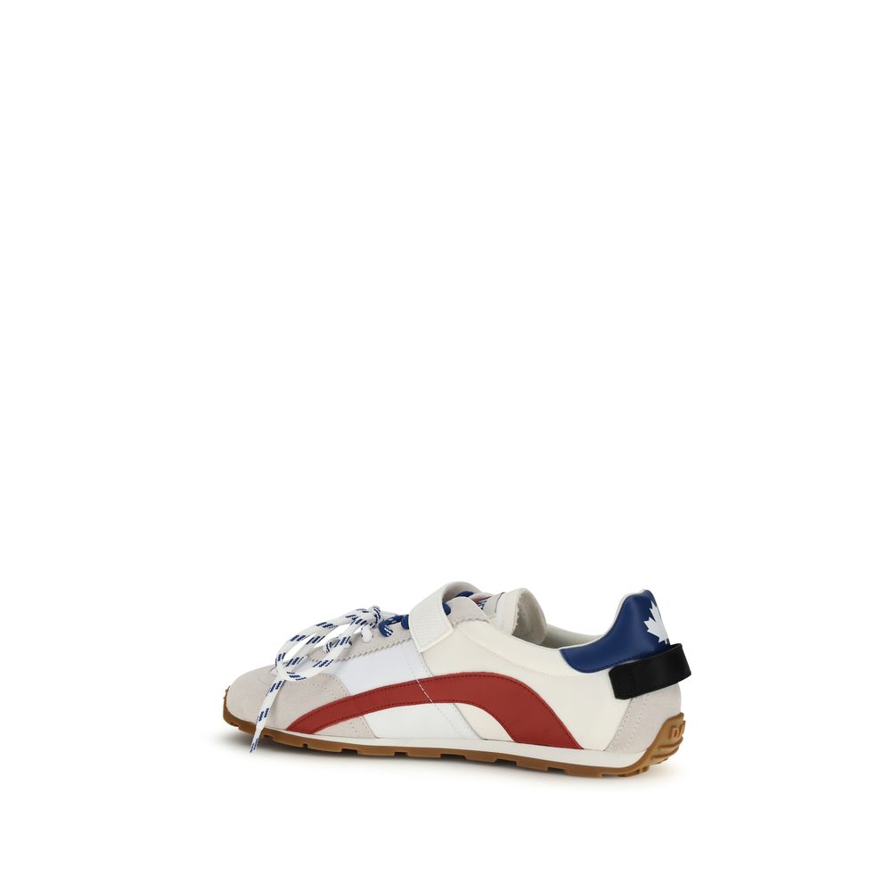 Zapatillas Dsquared² de piel de becerro multicolor Bos Taurus