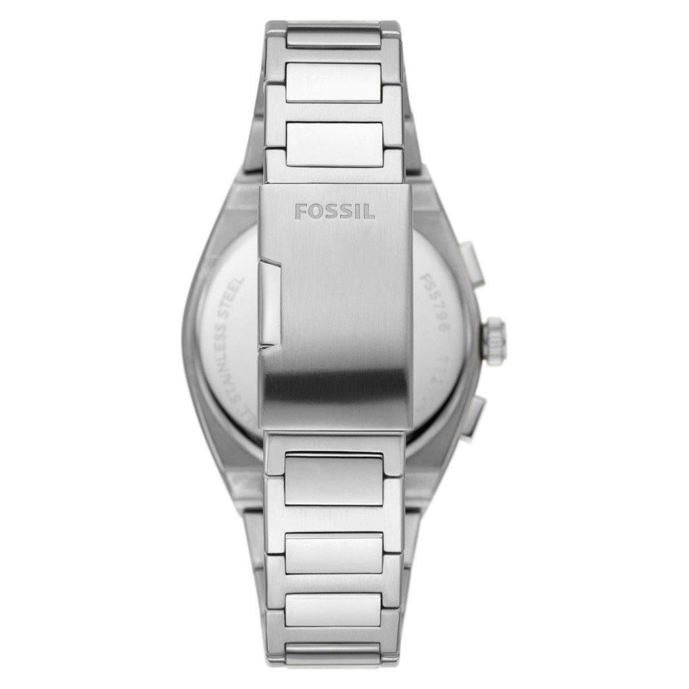 Fossil Gray Stainless Steel Dress Watch