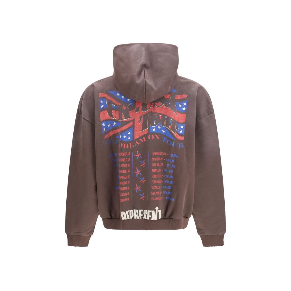 Represent Black Cotton Sweatshirt