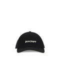 Palm Angels Black Cotton Cap (Baseball Hat)