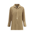 Darkpark Brown Cotton Shirt
