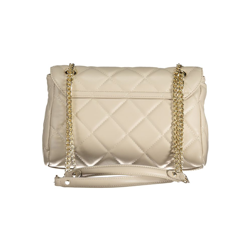 Mario Valentino Beige Polyurethane Women Handbag