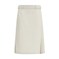 RIER Gray Cotton Long Skirt