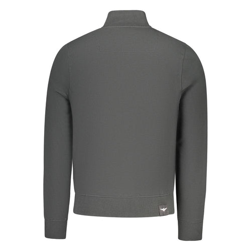 Accademia Militare Black Cotton Men Sweatshirt