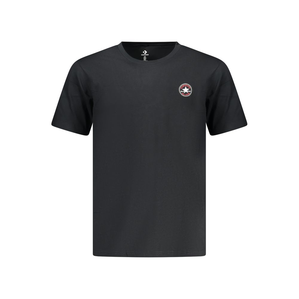 Camiseta Converse Negra de Algodón para Hombre