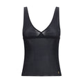 Saint Laurent Black Silk T-Shirt