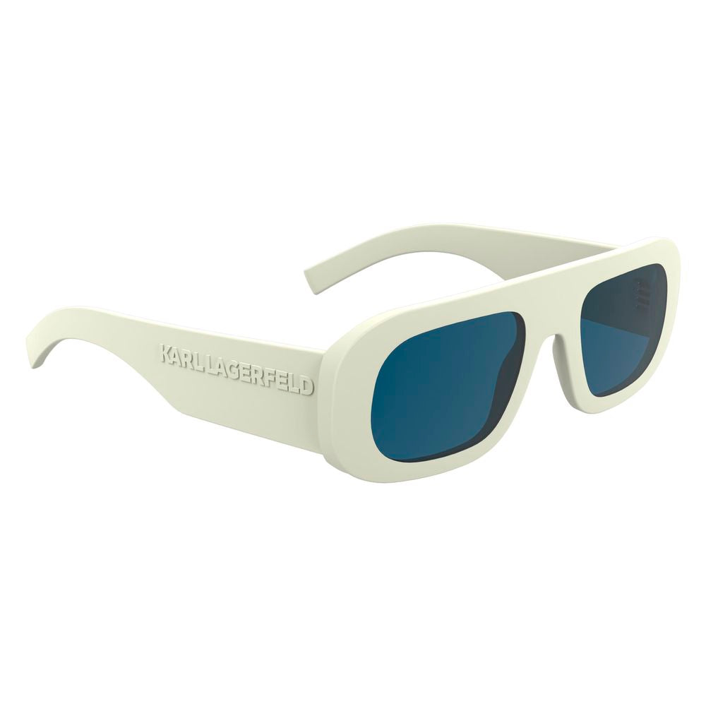 Gafas de sol inyectadas blancas Karl Lagerfeld