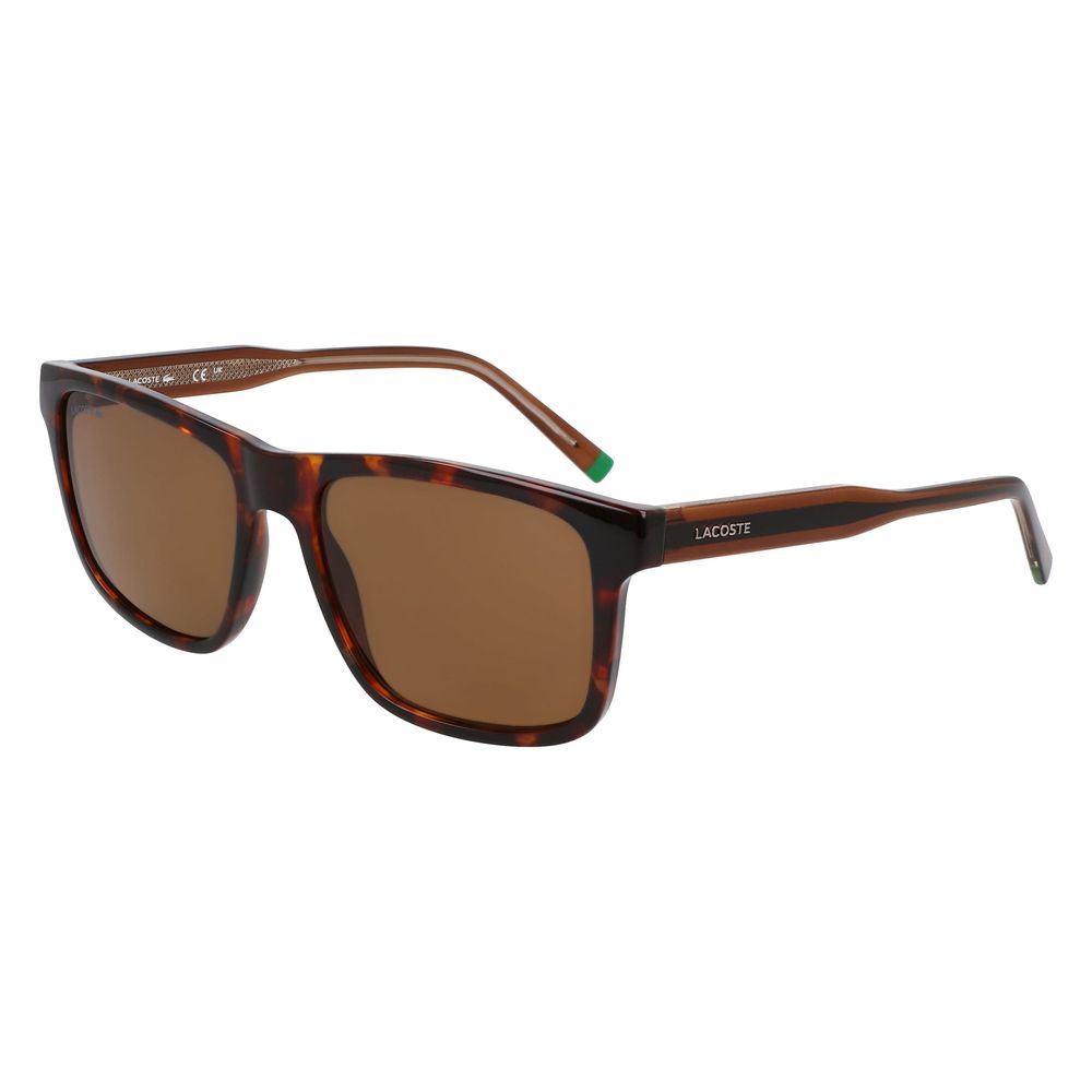 Gafas de sol Lacoste marrones inyectadas