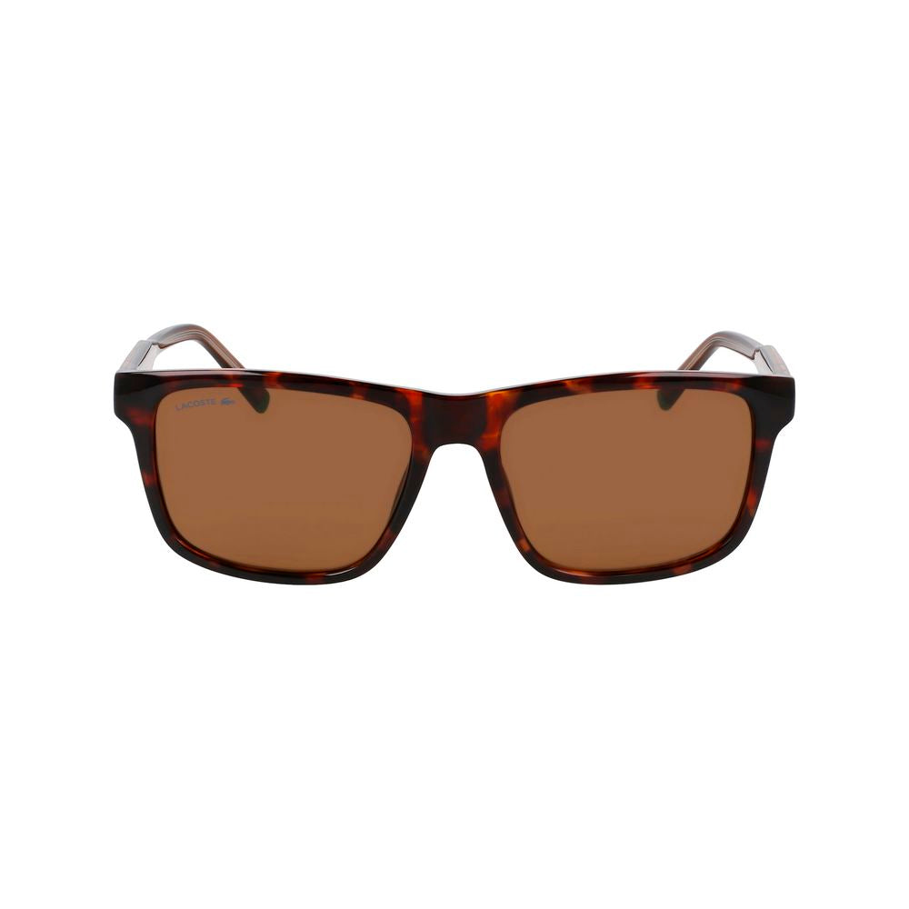 Gafas de sol Lacoste marrones inyectadas
