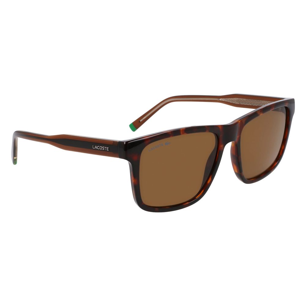 Gafas de sol Lacoste marrones inyectadas