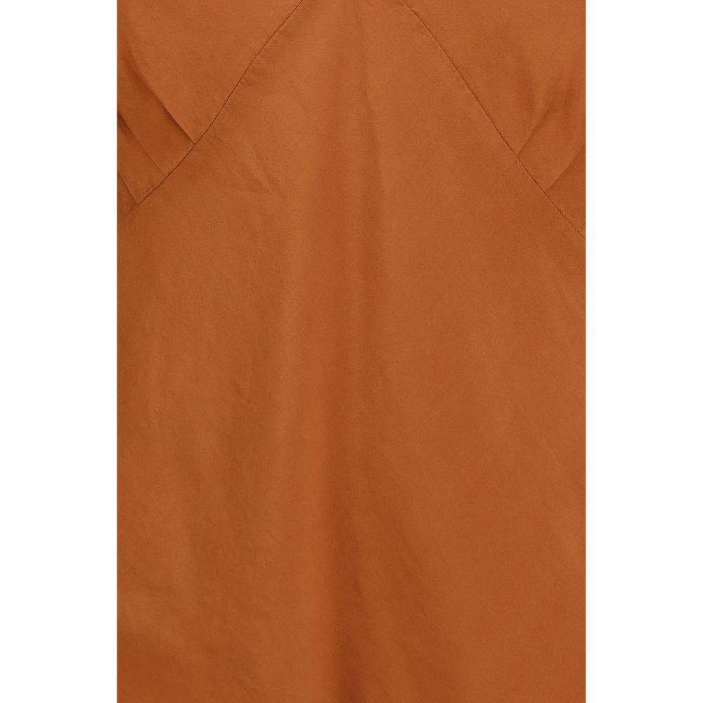 Forte_Forte Orange Silk T-Shirt