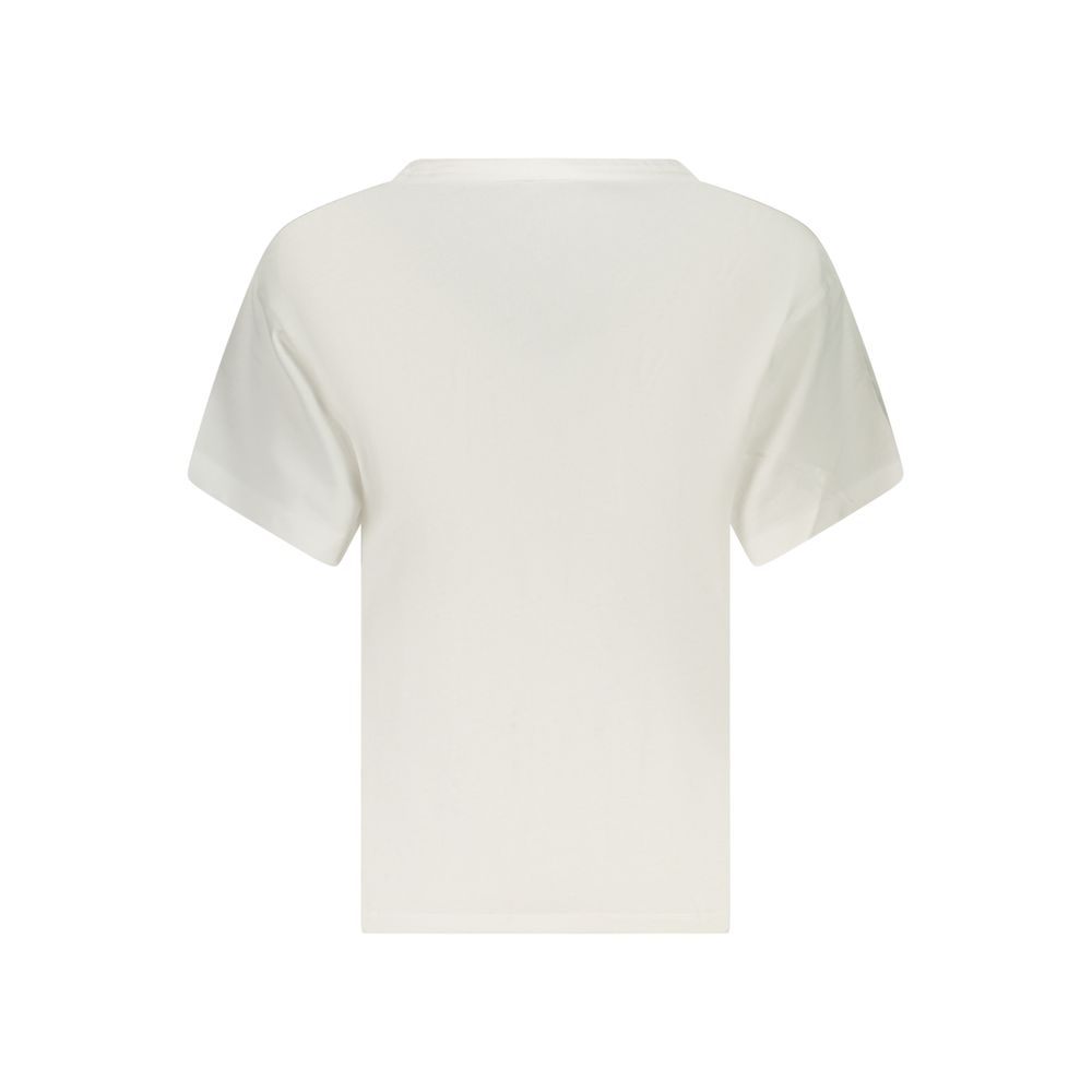 Camiseta Pepe Jeans de algodón blanca para mujer