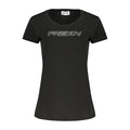 Freddy Black Cotton Womens T-Shirt