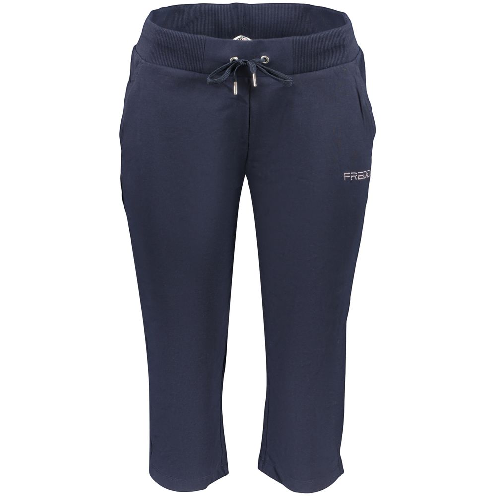 Pantalón de Mujer Freddy de Algodón Azul