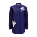 Camisa Fendi de algodón azul