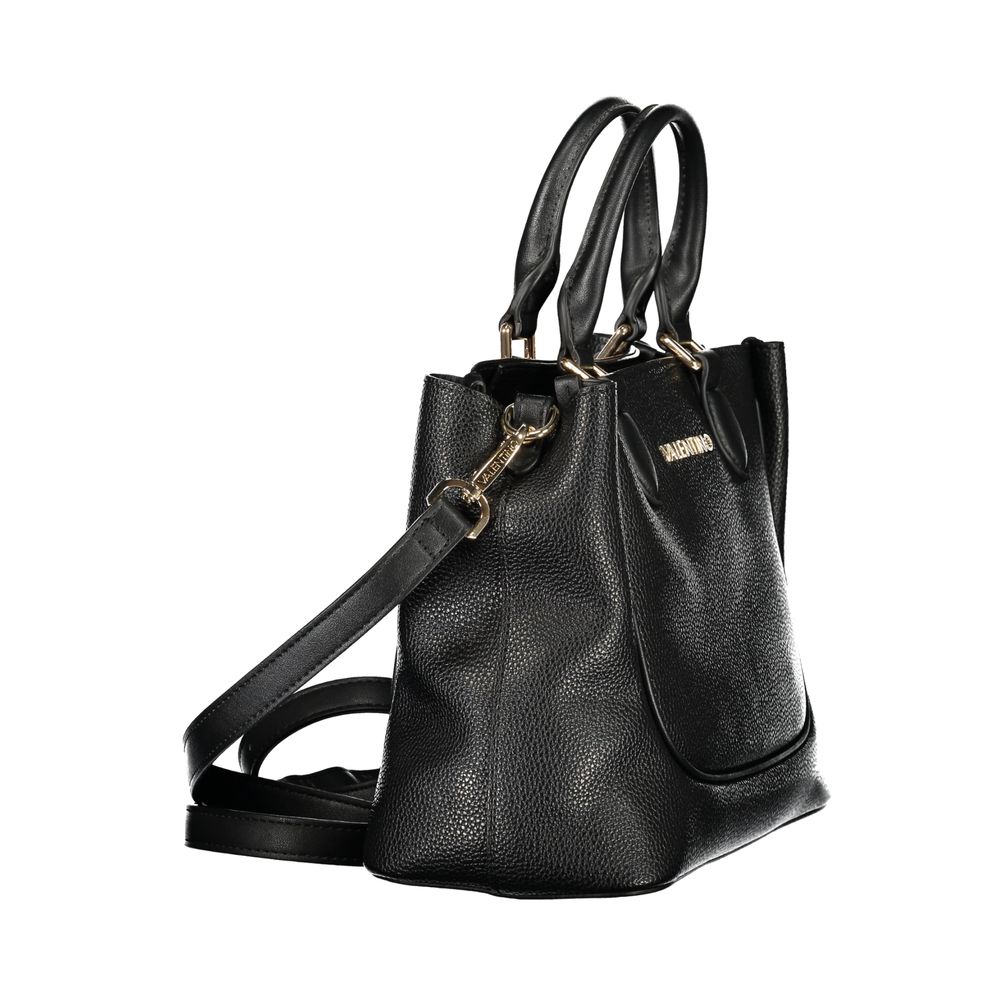 Bolso de mujer de poliuretano negro Mario Valentino