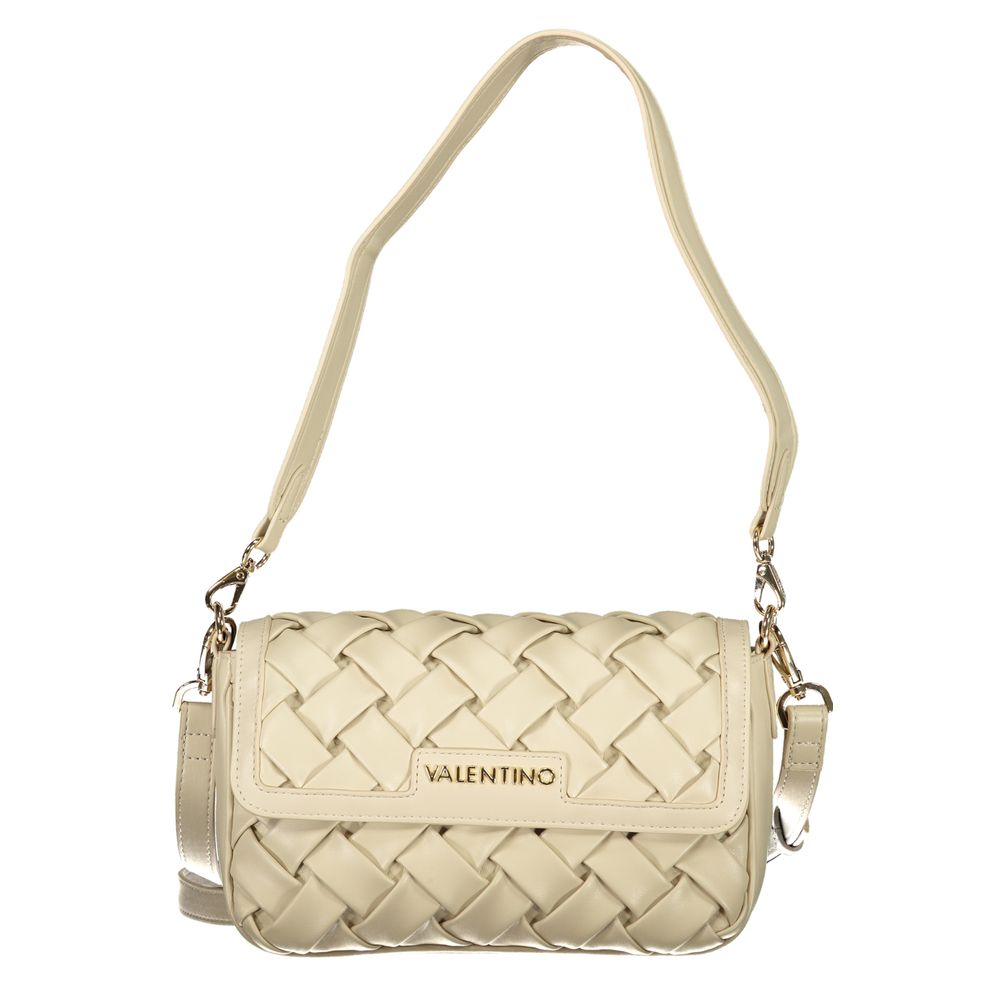 Mario Valentino Bolso de Poliuretano Beige para Mujer