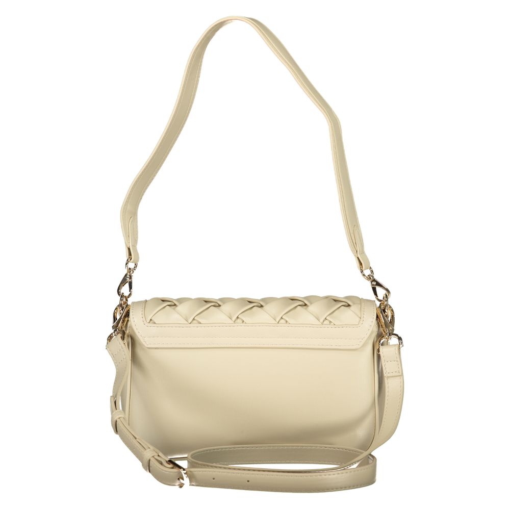 Mario Valentino Bolso de Poliuretano Beige para Mujer