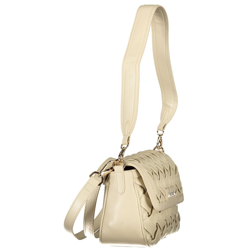 Mario Valentino Bolso de Poliuretano Beige para Mujer