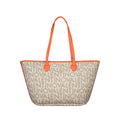 Bolso de Mujer de Poliuretano Beige Mario Valentino