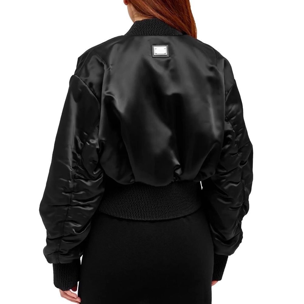 Bomber Dolce & Gabbana de acetato negro