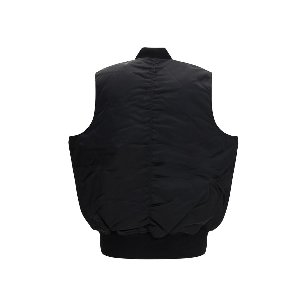 ALPHA INDUSTRIES Black Nylon Jackets And Coat