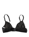 Dolce & Gabbana Black Nylon Stretch Soft Cup Brassiere Underwear