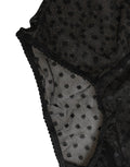 Dolce & Gabbana Black Logo Girdle High Waist Panty Underwear