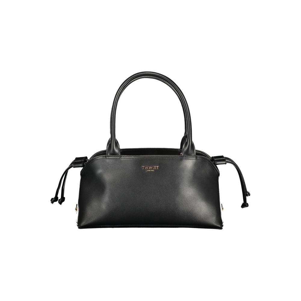 Bolso Twinset de poliuretano negro para mujer