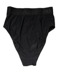 Dolce & Gabbana Black Logo Waistband High Brief Underwear