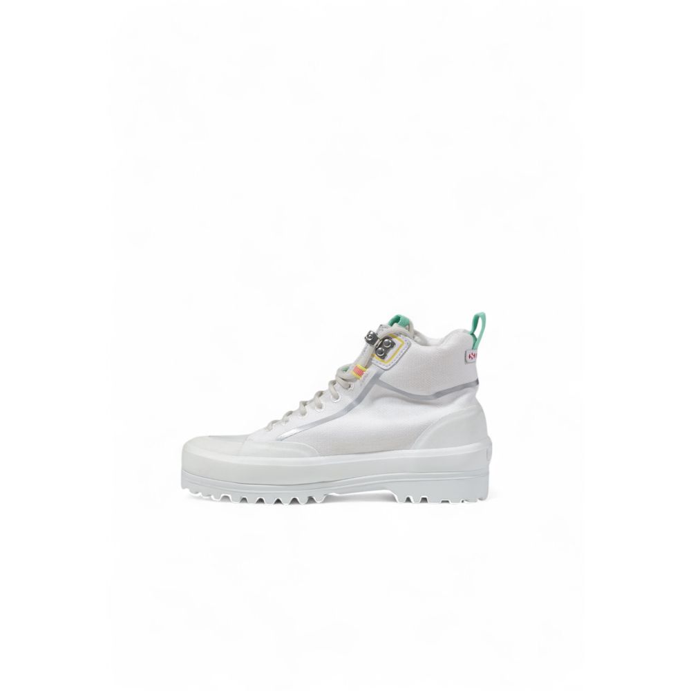 Zapatillas Chunky Superga de Tela Blanca