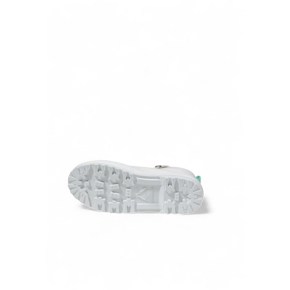 Zapatillas Chunky Superga de Tela Blanca
