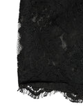 Dolce & Gabbana Black Lace Bandeau Bra Tube Top Underwear