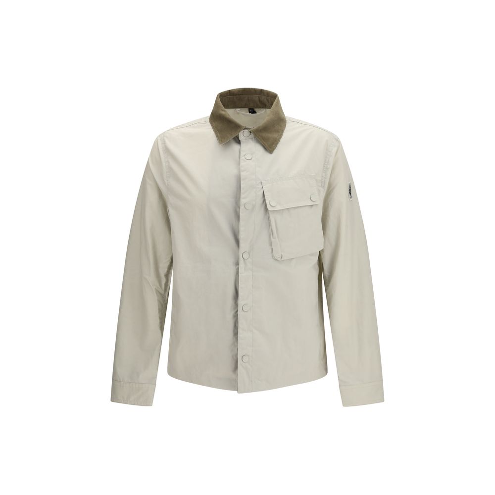 Abrigo Belstaff de algodón beige