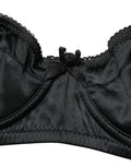Dolce & Gabbana Black Semi-Pad Underwire Balconette Bra Underwear
