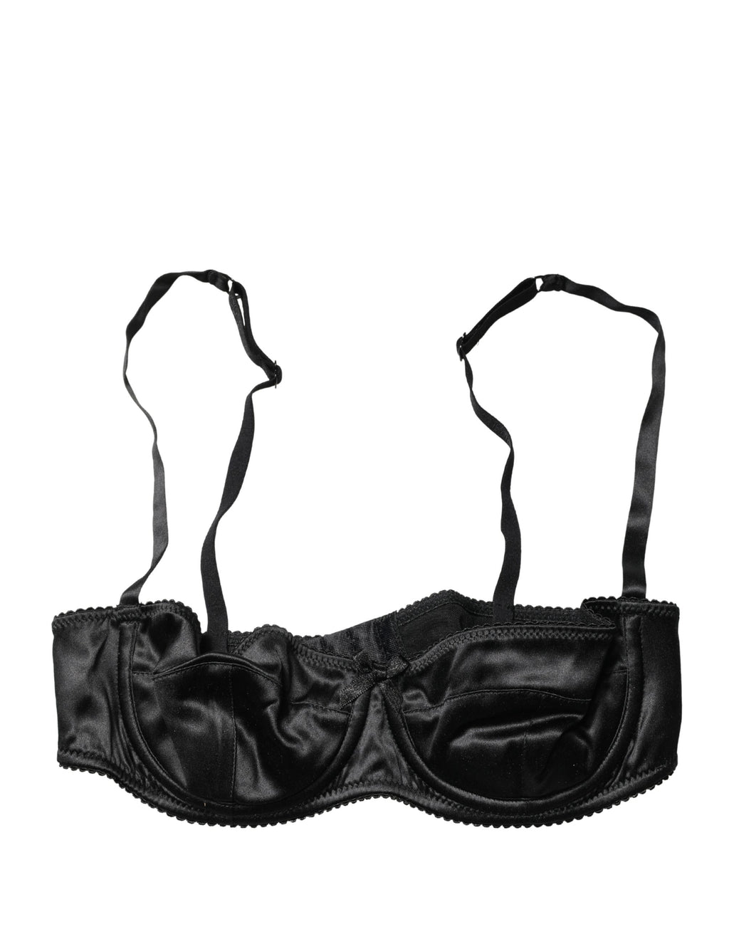 Soutien-gorge balconnet Dolce & Gabbana noir avec armatures semi-rembourrées